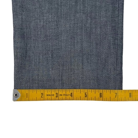 NWT J. Crew Men's Bowery Slim Fit Chambray Pants Chino Blue 34x32 - Picture 14 of 14